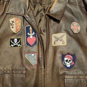 Disney Pirates of the Caribbean Leather Jacket